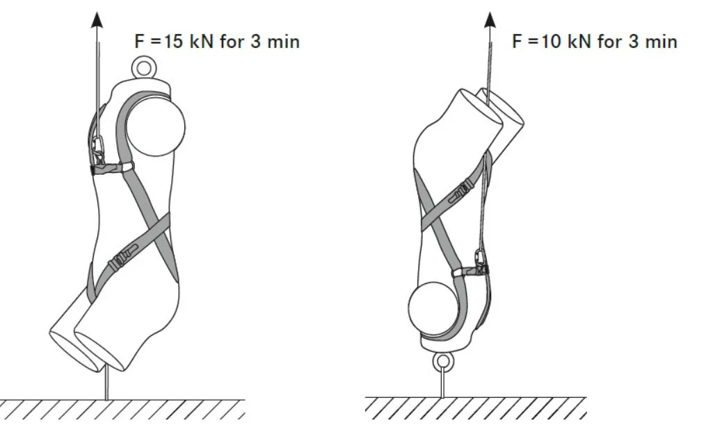 CE Certified Aerial Working Fall Suspension Safety Equipments