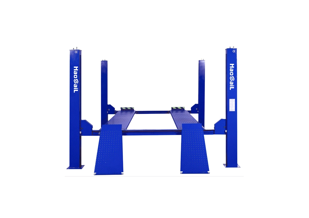 4t Professional Auto Vehicle Four Post Car Lift for Auto Service