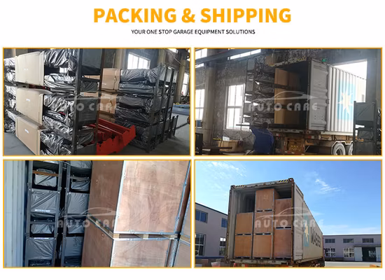 Автомобильный подъемник грузоподъемностью 4000 кг, двухстоечный подъемник с прозрачным полом и датчиком в Дубае