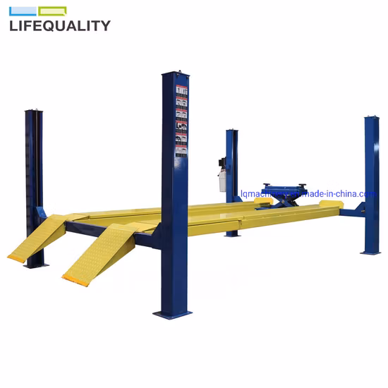 Китай Автомобильный автоматический выравнивание колес 4 Четырехстоечный автомобильный подъемник