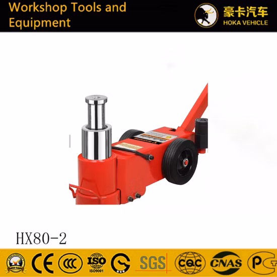 Европейский высококачественный 50-тонный пневматический гидравлический домкрат Hx50-1 для мастерских тяжелых грузовиков и автобусов